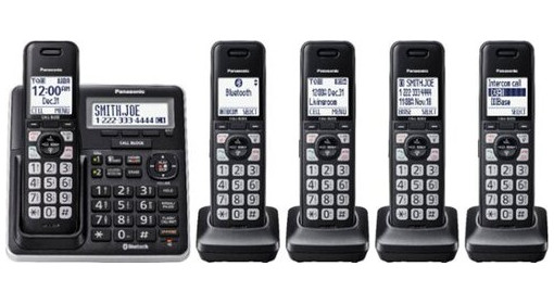 Panasonic KX-TG585SK DECT 6.0 Plus Cordless Phone System